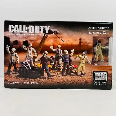 MEGA BLOKS 06881 Call Of Duty Zombies Horde NEW Sealed 2014 • $67.43