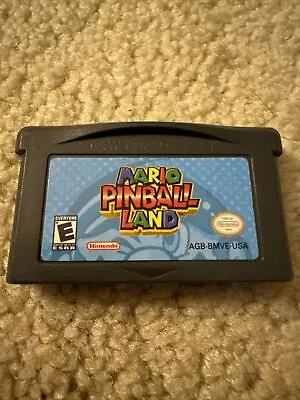 Mario Pinball Land (Nintendo Game Boy Advance 2004) Cartridge Only - Tested! • $17.95