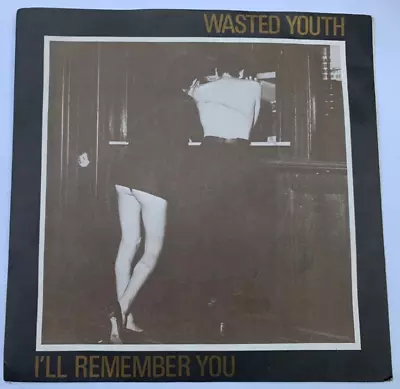 Wasted Youth I'll Remember You 7  Vinyl In Picture Sleeve 1980 • £7.50