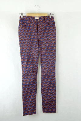 $71.50 • Buy Gorman Orange And Blue Pants 6 By Reluv Clothing
