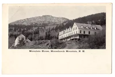 Monadnock Mountain New Hampshire C1905 Mountain House Hotel Undivided Back • $1.45