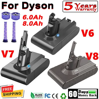 £26.99 • Buy Battery For Dyson V6 V7 V8 SV10 Animal Absolute Fluffy Handheld Vacuum Cleaner *
