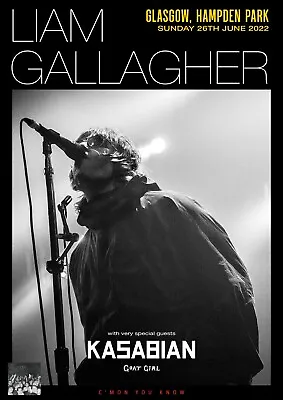 LIAM GALLAGHER ICON OASIS WALL COVER 30x20 Inch Canvas Framed READY TO HANG ART • £22