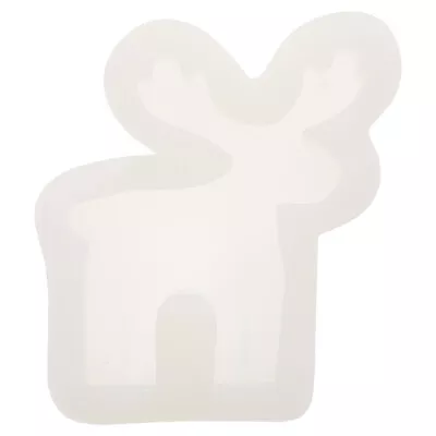 Elk Candle Christmas Silicone Mold For Soap And Chocolate • £12.58