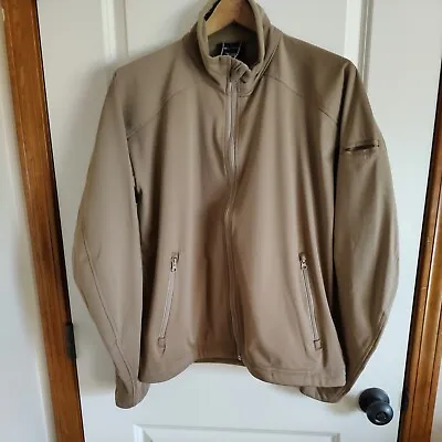 MIL-TEC Men’s Medium Softshell Jacket Tan Germany Pre-owned  • $38