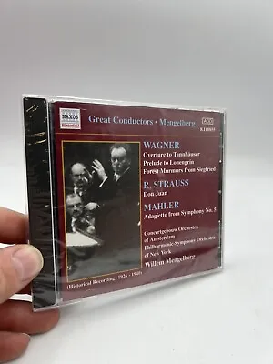 Willem Mengelberg Mengelberg Wagner R. Strauss Mahler New Factory Sealed Rare Cd • $12.99