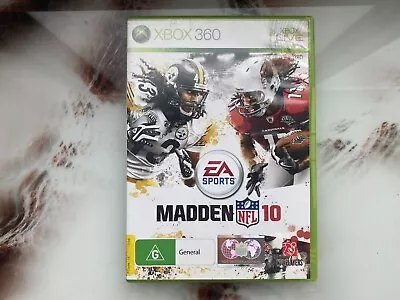 Madden NFL 10 Xbox 360 PAL COMPLETE - FREE SHIPPING ✅. • $4.49