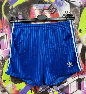 Adidas Shorts Vintage 80s 90s Footbal Soccer Retro Made In Yugoslavia Mens Sz M • $83.22