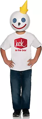 UNDERWRAPS Jack Box Mascot Head - Officially Licensed Jack In The Box™ Helmet • $62.99