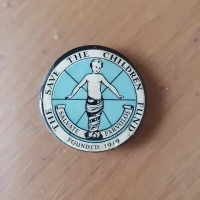 Vintage 1960/70's The Save The Children Fund - Founded 1919 Button Badge  • £0.75