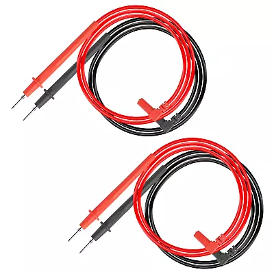 2Pcs Multimeter Test Leads Electrical Meter Test Leads Probe Right Angle Banan • $7.74