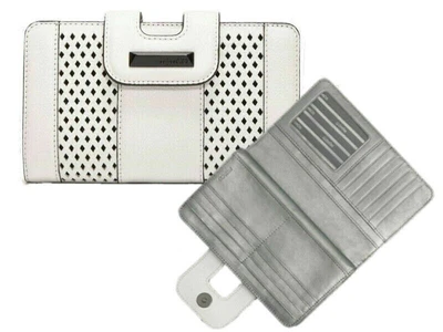 $40 • Buy Mimco White Wallet-Unwanted Gift-Mimco Catalyst XL Leather White Wallet RRP $269
