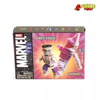 Marvel Minimates Series 7 Grey Hulk & Rhino • $12.74