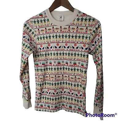 Hanna Anderson Elf Pajama Top XS Shirt Organic Cotton Long John Buddy Adult • $20.69