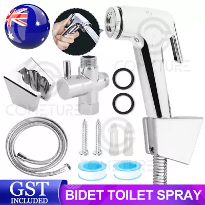 6Pcs Bidet Jet Douche Toilet Spray Shattaf Shower Head Hose Sprayer Kit Hand AU • $14.95