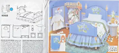 18 American Girl Doll Bedroom Furniture & Bedding Table Linda Carr Vogue Pattern • $15.99