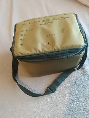 US AVIATOR'S NIGHT VISION CARRYING CASE VISION SYSTEM MILITARY Army GEAR BAG NOS • $16.98