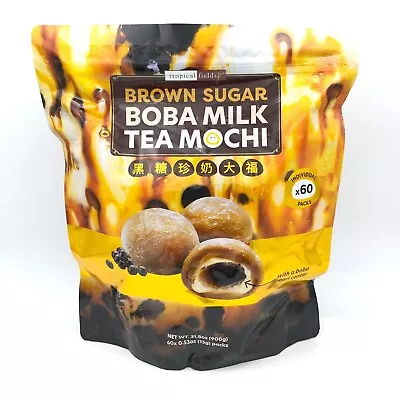 Tropical Fields Family Brown Sugar Boba Milk Tea Mochi 900g /60pcs EXP 09/2024 • $23.74