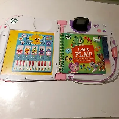 Pink Leapfrog Leapstart 3D Learning Console With Sampler Book • £29.99