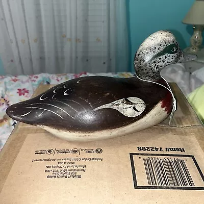 Vintage Mason Challenge Grade Widgeon Drake Duck Decoy Fox Island Hunt Club • $208.50