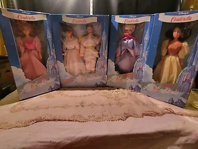 $105 • Buy Vintage Disney Cinderella Lot (5 Dolls)  