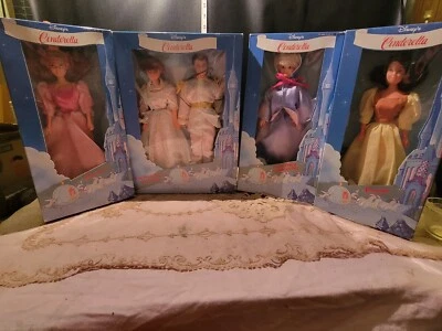 $105 • Buy Vintage Disney Cinderella Lot (5 Dolls)  