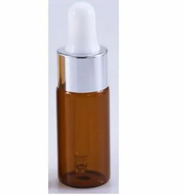 50pcs 5ml - 20ml Amber Glass Perfume Essential Oil Pipette Dropper Bottle Vials • $35.95
