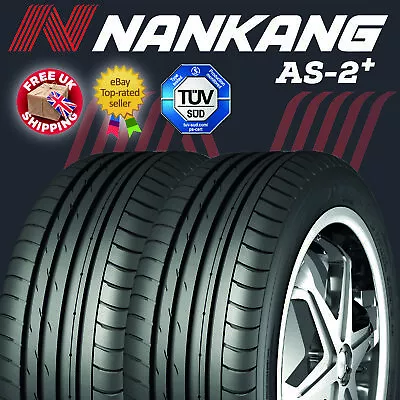 X2 225 40 18 92y Xl Nankang As-2+ Quality Tyres With Unbeatable ( A ) Wet Grip • £123.87