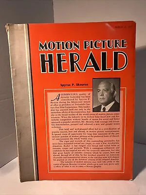 1957 Motion Picture Herald LARGE Movie Star Foldout Edition Marilyn Monroe RARE • $100