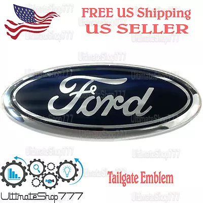 Rear Tailgate Oval Emblem For Ford Focus Fusion  C-max  Taurus Escape Freestyle • $16.50