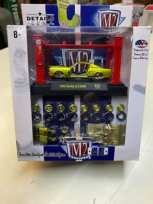 M2 Machines Model-Kit 1965 Shelby GT 350R R13 17-05 1/750 CHASE LIMITED 750 PCS. • $30