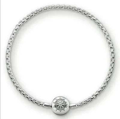 KA0001 New Genuine Thomas Sabo Sterling Silver Karma Bead Bracelet RRP £59 • £39