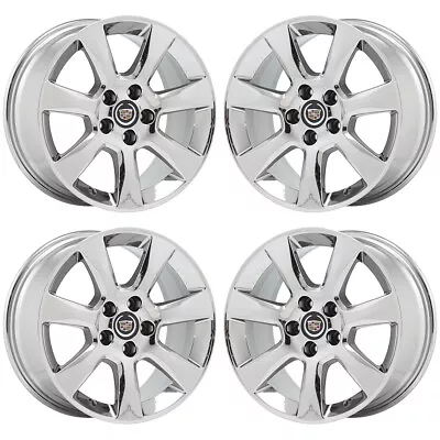 17  Cadillac ATS Sedan PVD Chrome Wheels Rims Factory OEM Set 4 4702 • $1595