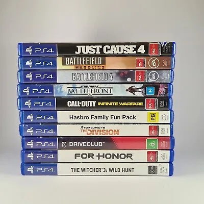PS4 Games - Excellent Condition  • $29.99