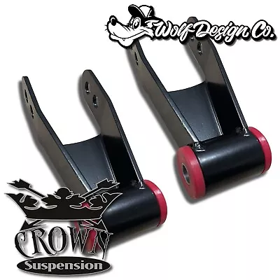 Crown Suspension 2  Drop Kit GMC C10 1968-1972 Lowering Drop Shackles 2.25 Leafs • $102