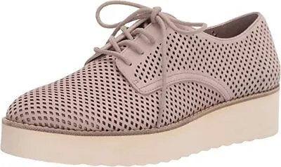 Vince Camuto Nillindie Misty Pink Perf Platform Pierced Oxford Loafers Sneakers • $29.95