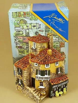 NIB J Carlton Gault French Miniature Provence Building Cafe Des Cigales • $64.99