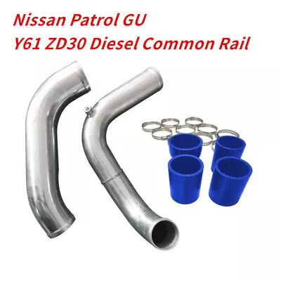 Fit For GU Patrol Intercooler Piping Common Rail ZD30 3.0l Kit CRD Aluminium AU • $173.69