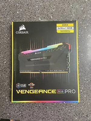 Corsair Vengeance RGB PRO 32GB (2 X 16GB) PC4-28800 (DDR4-3600) Memory... • £84