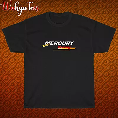 New Shirt MERCURY RACING LOGO Black/Navy/Grey/White T-Shirt Size S-5XL • $18.50