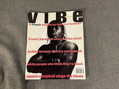 VIBE Magazine Premier Preview Issue Fall 1992 Mary J Blige LL Cool J Naomi • $149.99