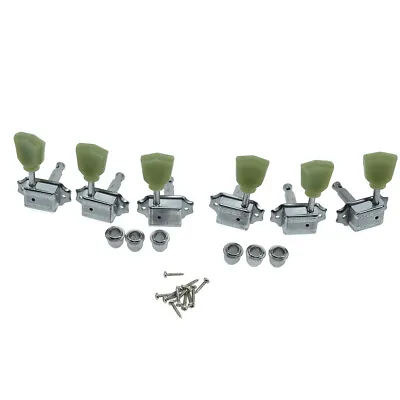 Chrome Wilkinson Keystone Guitar Tuners Tuning Keys Fits Les Paul Guitar • $35.39