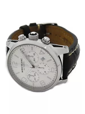 Montblanc Time Walker Chronograph 7069 Men's Watch Automatic Winding Size 43mm • $1412.82