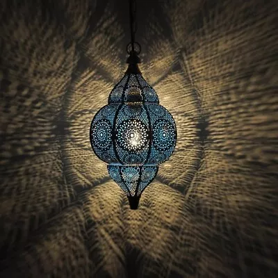 14 Vintage Design Moroccan Lamp Pendant Metal Ceiling Light Hanging Lantern Lamp • $91.99