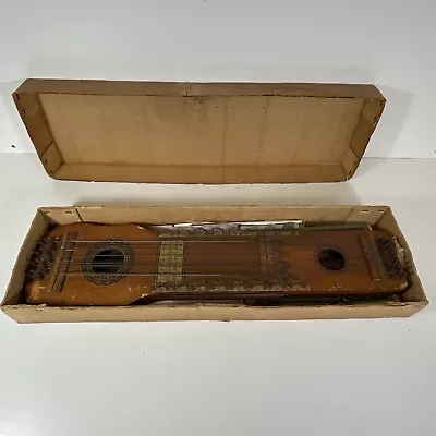 Vintage 1920's Ukelin International Musical Co. Violin And Hawaiian Ukulele • $61.19