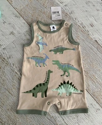 Baby  Sz 0-3 Months ONE PIECE - DINOSAURS - BNWT • $8.90