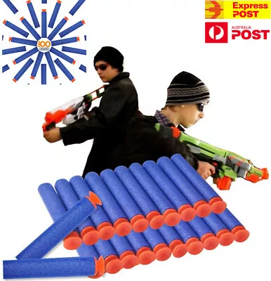 $25.40 • Buy 300Pcs Universal Suction Dart Foam Bullet For Nerf N-Strike Blasters Kid Toy Gun