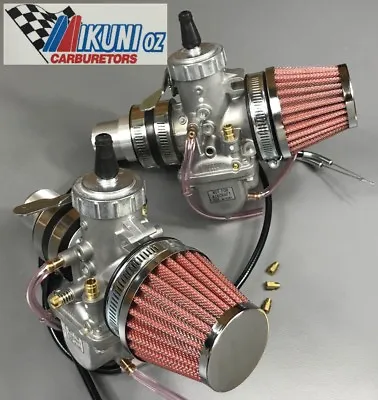 Triumph Bonneville 650 Mid 69-1972 USING CUSTOM OIL TANK Mikuni VM Carb Kit • $567.59