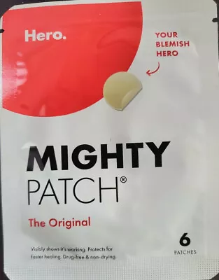 $3.50 • Buy Hero Mighty Patch Original ~ 6 Pack ~ 6 Patches ~ New! ~ Hero.