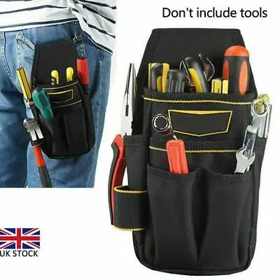 £11.38 • Buy Tool Belt Bag Pouch Waist Pocket Electricians Storage Screwdriver Kit Holder WU